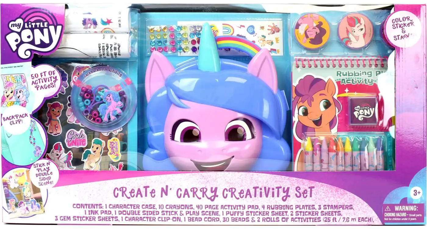 Outlet 😍 My Little Pony Create & Carry Creativity Set ⭐ 1 Outlet 😍 My Little Pony Create & Carry Creativity Set ⭐