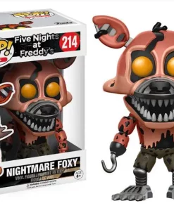 Promo 🎉 Funko Five Nights at Freddy's POP! Games Nightmare Foxy Vinyl Figure #214 😀
