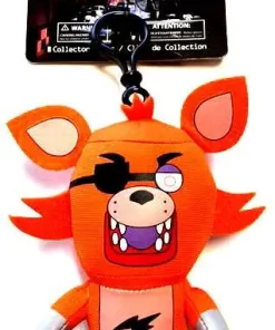 Budget 🤩 Five Nights at Freddy's Foxy 4-Inch Plush Clip On 🎁