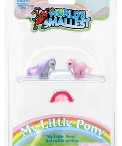 Outlet 🧨 My Little Pony World's Smallest Blue Belle & Cotton 🍬 Candy Micro Figure 2-Pack 🤩