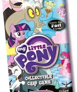 Best Sale 👍 My Little Pony Trading Card Game Absolute Discord Booster Pack [12 Cards] 👏