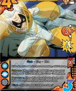 Promo ✔️ My Hero Academia Collectible Card Game Series 2 Crimson Rampage Rare Rebound Side Kick #4 ⭐