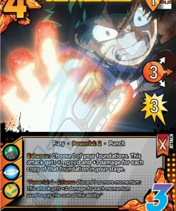 Promo ✨ My Hero Academia Collectible Card Game Series 2 Crimson Rampage Common Full-Power Clash #12 💯