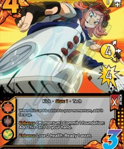 Best Sale 💯 My Hero Academia Collectible Card Game Series 2 Crimson Rampage Extra Rare Electromagnetic Stomp #30 [XR] ❤️