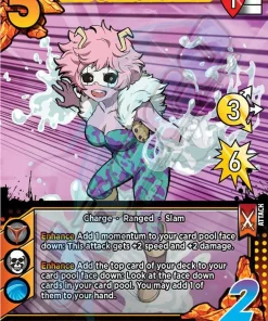 Promo 👏 My Hero Academia Collectible Card Game Series 2 Crimson Rampage Ultra Rare Acid Corrosion Breach #39 👍