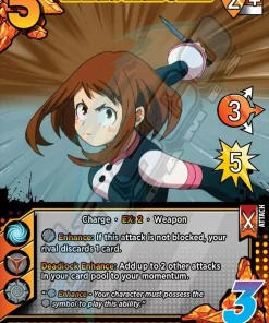 Best Sale ✨ My Hero Academia Collectible Card Game Series 2 Crimson Rampage Uncommon Training Knife Strike #49 😉