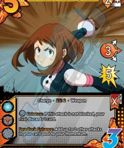 Best reviews of 🥰 My Hero Academia Collectible Card Game Series 2 Crimson Rampage Extra Rare Training Knife Strike #49 [XR] ⌛