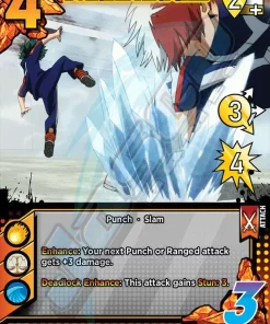 Top 10 🎉 My Hero Academia Collectible Card Game Series 2 Crimson Rampage Extra Rare Downward Frost Spike #57 [XR] ⭐