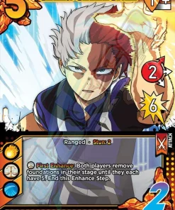 Budget 🔔 My Hero Academia Collectible Card Game Series 2 Crimson Rampage Ultra Rare Searing Glacial Storm #59 🛒