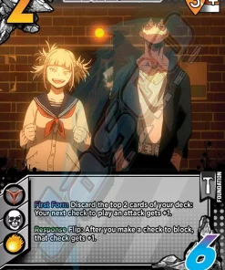 New ⌛ My Hero Academia Collectible Card Game Series 2 Crimson Rampage Extra Rare League Interview #75 [XR] ✨