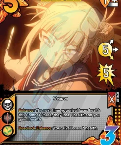 Buy ⭐ My Hero Academia Collectible Card Game Series 2 Crimson Rampage Extra Rare Knife Slice #86 [XR] 👍