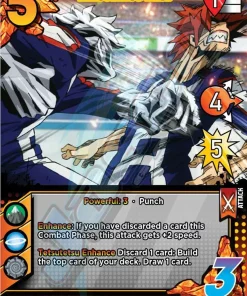 Discount 💯 My Hero Academia Collectible Card Game Series 2 Crimson Rampage Rare Tetsutetsu Fist #107 👏