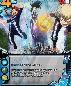 Outlet 🛒 My Hero Academia Collectible Card Game Series 2 Crimson Rampage Rare Ready, Get Set, GO! #110 👏