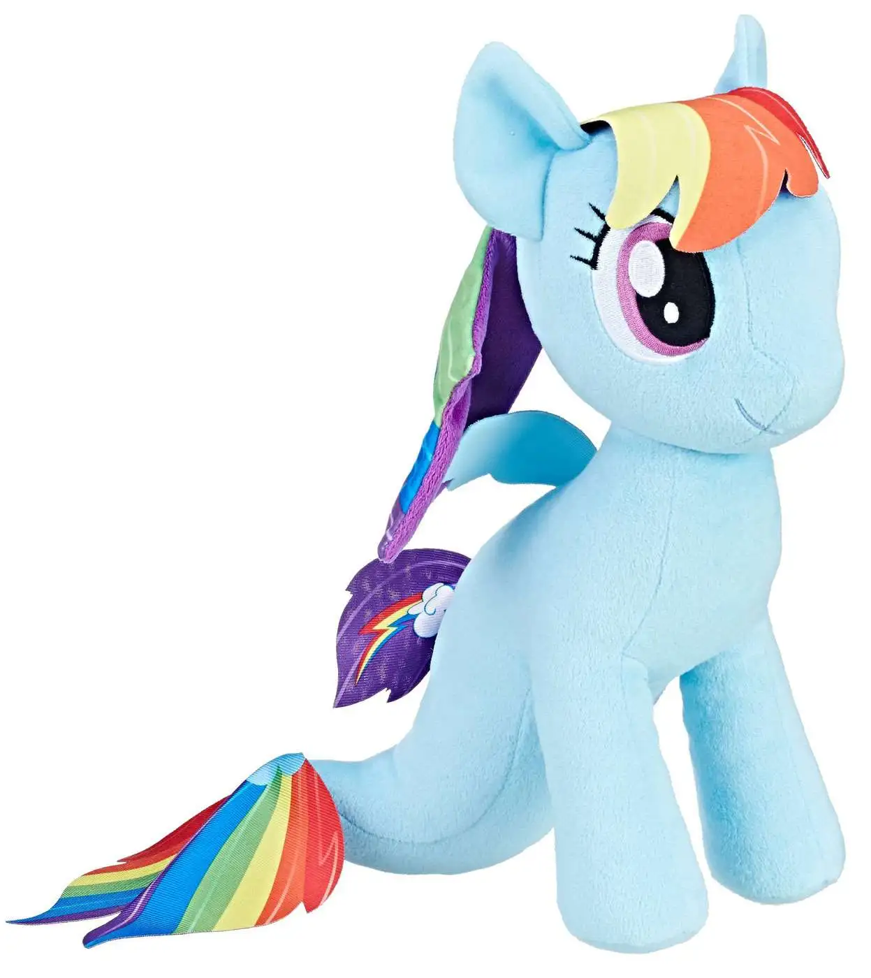 New ๐งจ My Little Pony Cuddly Rainbow Dash Sea Pony 12-Inch Plush ๐ 1 New ๐งจ My Little Pony Cuddly Rainbow Dash Sea Pony 12-Inch Plush ๐