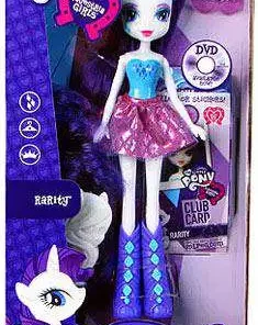 Budget ✔️ My Little Pony Equestria 👧 Girls 9 Inch Basic Rarity Doll [Damaged Package] 🌟