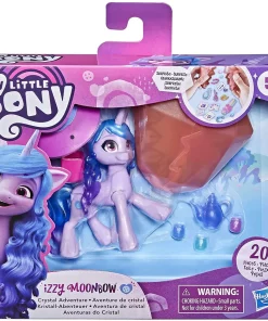 Hot Sale 😀 My Little Pony Crystal Adventure Ponies Izzy Moonbow Figure 💯