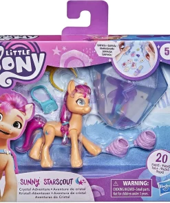 Deals ๐ My Little Pony Crystal Adventure Ponies Sunny Starscout Figure ๐