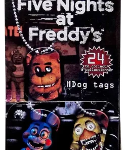 Best deal 🛒 Five Nights at Freddy's 🐶 Dog Tag Gravity Feed Box 🛒