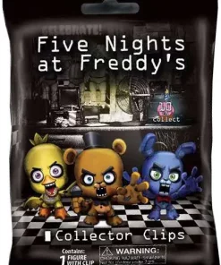 Cheap 🥰 Five Nights at Freddy's FNAF Hangers Series 1 Mystery Pack 💯
