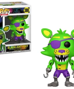 Cheap 🎁 Funko Five Nights at Freddy's POP! Games Blacklight Foxy Exclusive Vinyl Figure #380 [Damaged Package] 🛒