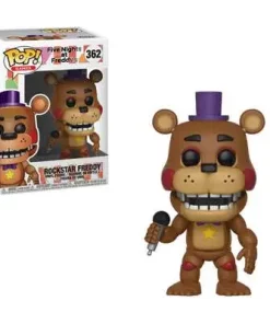 Flash Sale ❤️ Funko Five Nights at Freddy's Pizzeria Simulator POP! Games Rockstar Freddy Vinyl Figure #362 😀