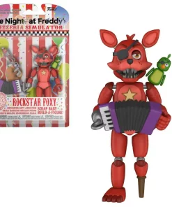 Brand new 💯 Funko Five Nights at Freddy's Pizzeria Simulator Rockstar Foxy Action Figure [Scrap Baby Part] ⭐