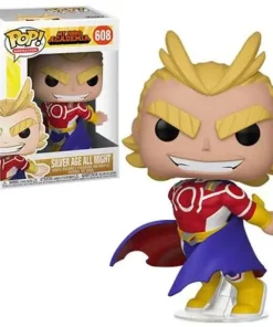 Hot Sale ⭐ Funko My Hero Academia POP! Animation Silver Age All Might Vinyl Figure #608 🤩