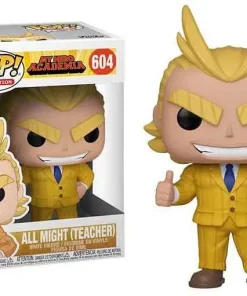 Deals 🛒 Funko My Hero Academia POP! Animation All Might (Teacher) Vinyl Figure #604 🌟