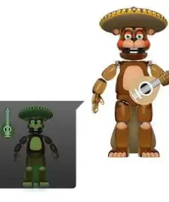 Best Pirce 💯 Funko Five Nights at Freddy's Pizzeria Simulator El Chip Action Figure [Translucent, Glow in the Dark] 🤩