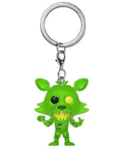 New ⌛ Funko Five Nights at Freddy's Special Delivery Radioactive Foxy Keychain 🧨