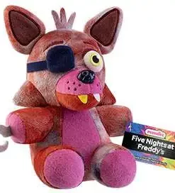 Discount 🎁 Funko Five Nights at Freddy's Tie-Dye Foxy 7-Inch Plush [Eye Patch] ⌛