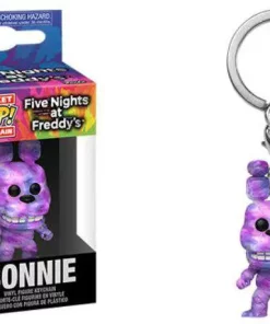 Hot Sale 🧨 Funko Five Nights at Freddy's Pocket POP! Bonnie Keychain [Tie-Dye] 🥰