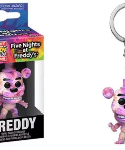 Best deal ⭐ Funko Five Nights at Freddy's Pocket POP! Freddy Keychain [Tie-Dye] ✨