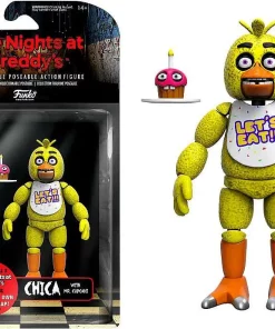 Cheap 🔥 Funko Five Nights at Freddy's Series 1 Chica Action Figure [Build Spring Trap Part, Damaged Package] 🎉