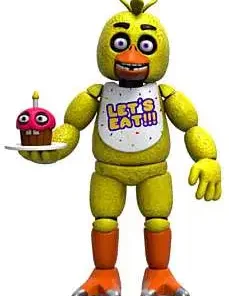 Best Pirce 🥰 Funko Five Nights at Freddy's Chica 2-Inch Vinyl Mini Figure [Loose] 👏