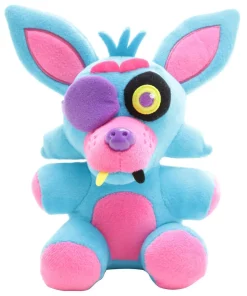 Flash Sale 👏 Funko Five Nights at Freddy's Blacklight Foxy 6-Inch Plushie [Blue] ✔️