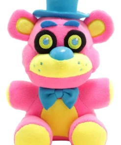 Best deal 🤩 Funko Five Nights at Freddy's Blacklight Freddy 6-Inch Plushie [Pink] 🔥