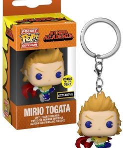 Outlet 🔥 Funko My Hero Academia Pocket POP! Mirio Togata Exclusive Keychain [Glow-in-the-Dark] ❤️