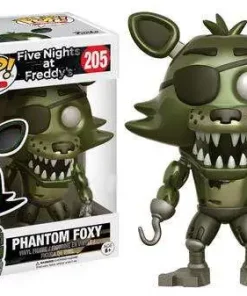 New 👍 Funko Five Nights at Freddy's POP! Games Phantom Foxy Exclusive Vinyl Figure #205 [Damaged Package] 🛒