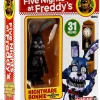 Outlet 🛒 McFarlane Toys Five Nights at Freddy's Grandfather Clock Micro Construction Set [Nightmare Bonnie] 😀