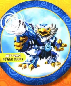 Best Sale 🔥 Skylanders Giants Jet-Vac 🍬 Candy Tin [Sour Blue Rasberry Flavor] 💯
