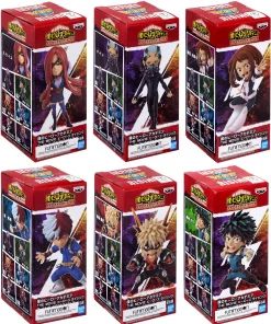 Discount ✔️ My Hero Academia The Movie Heroes: Rising WCF World Collectible Figure Izuku, Katsuki, Shoto, Ochako, NINE & SLICE 2.8-Inch Set of 6 PVC's Vol.1 🤩