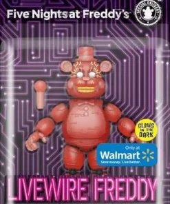 Cheapest 🛒 Funko Five Nights at Freddy's Special Delivery Livewire Freddy Exclusive Action Figure [Orange Glow] 🎉