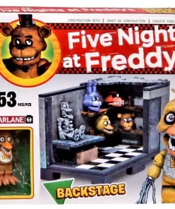 Hot Sale 😀 McFarlane Toys Five Nights at Freddy's Backstage Construction Set [Withered Chica & Endoskeleton] 🌟
