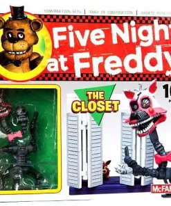 New 😉 McFarlane Toys Five Nights at Freddy's The Closet Construction Set [Nightmare Mangle, Damaged Package] 🛒