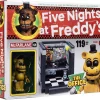 Hot Sale ⌛ McFarlane Toys Five Nights at Freddy's The Office Construction Set [Golden Freddy] ⌛