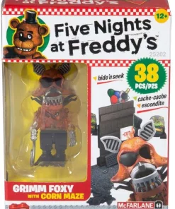 Coupon 🔔 McFarlane Toys Five Nights at Freddy's Corn Maze Micro Figure Build Set 🥰