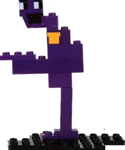 Best Sale 🧨 McFarlane Toys Five Nights at Freddy's 8-Bit Series 1 Purple Guy Buildable Figure #12045 [Golden Freddy Piece!] 🥰