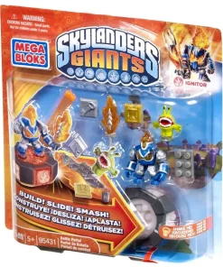 Wholesale 🧨 Mega Bloks Skylanders Giants Battle Portals Series 1 Ignitor Battle Portal Set #95431 [Damaged Package] 🔥