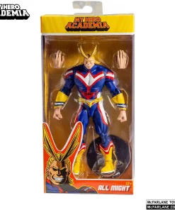 New 💯 McFarlane Toys My Hero Academia All Might Action Figure [Modern Hero Outfit] 🌟 -Deals Skylanders Store mfmyheroacadallmight inset2